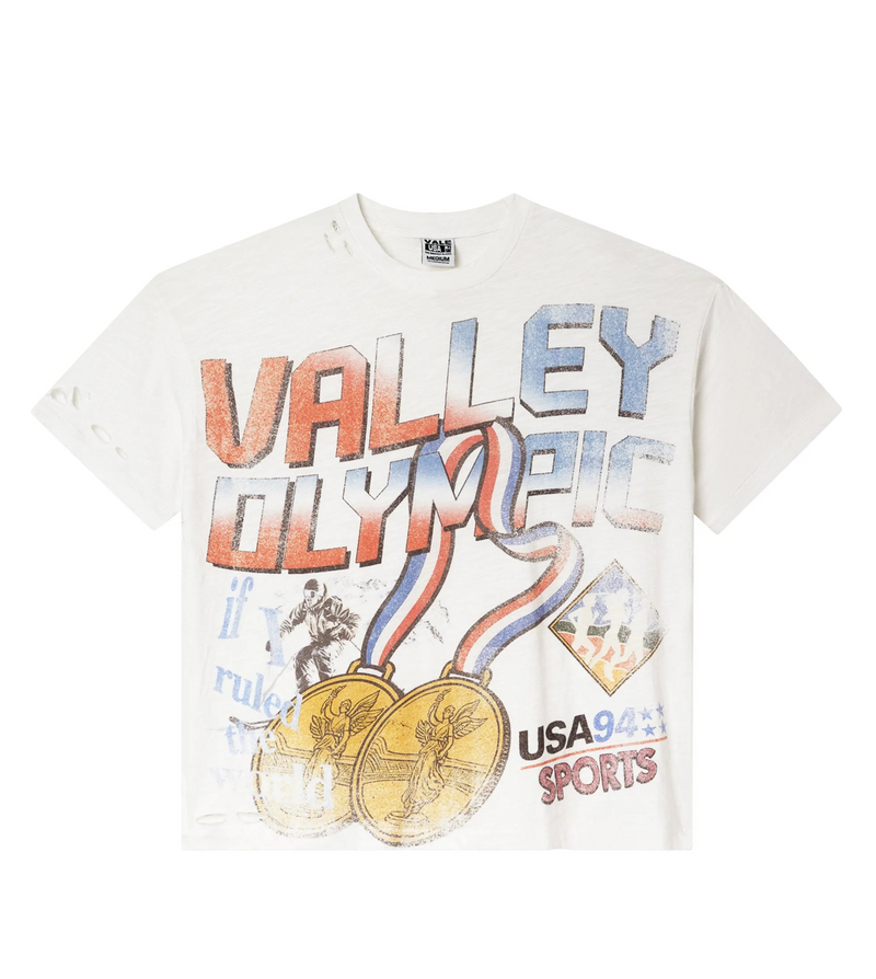 Vale White Olympia Tee