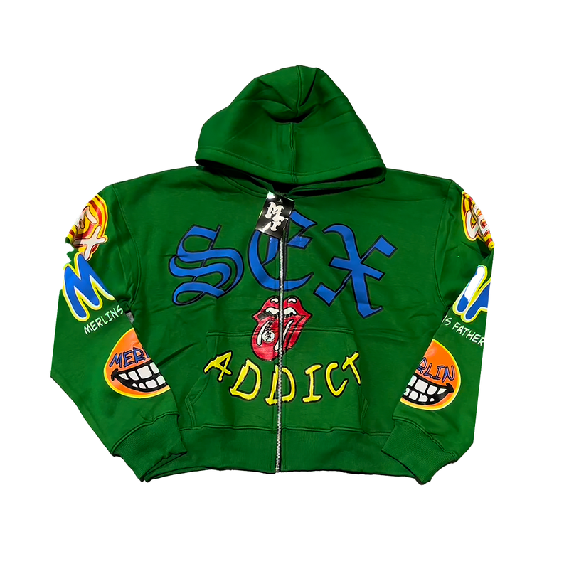 Merlin Loaded Addiction Hoodie